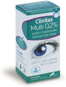 Clinitas 0.2% Multi eye drops (10ml bottle)