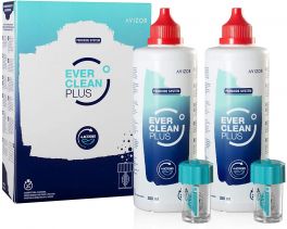AVIZOR New Everclean Plus Cleaning and Disinfection Solution 2X 350ml