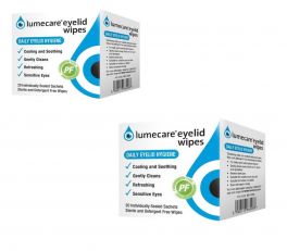 Lumecare Eyelid Wipes Pack of 2   