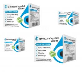 Lumecare Eyelid Wipes Pack of 4